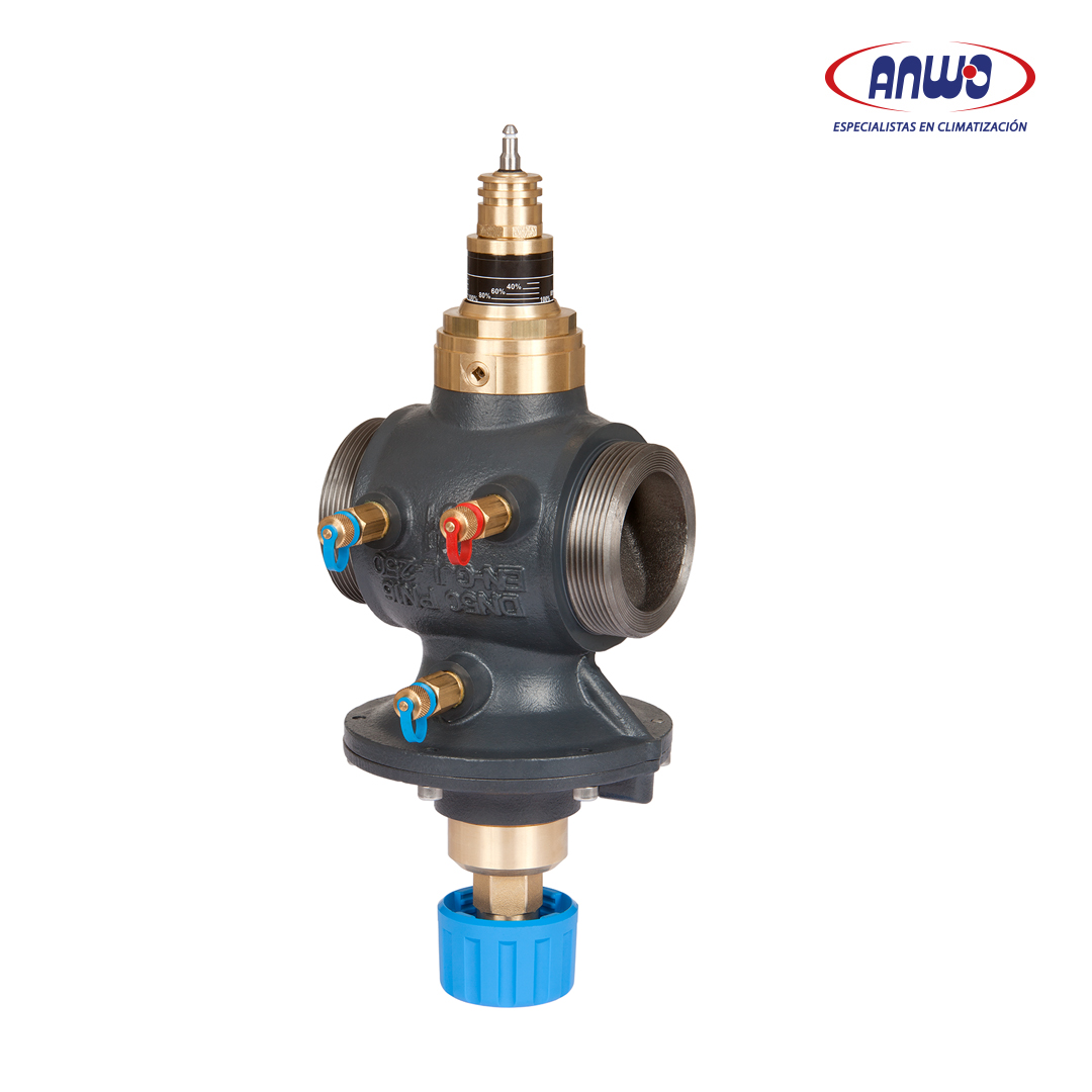 VALVULA DE EQUILIBRIO HIDRAULICO AB-QM CON TOMAS DE PRESION, DN40, 3000-7500 L/H...
